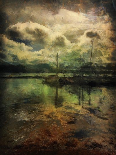 dopo una tempesta, Portaferry, Irlanda del Nord da Mark Gordon