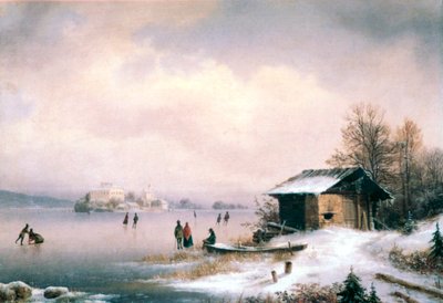 Paesaggio invernale, Lubiana da Marko Pernhart