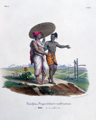 Proprietario della fattoria, 1828 da Marlet et Cie