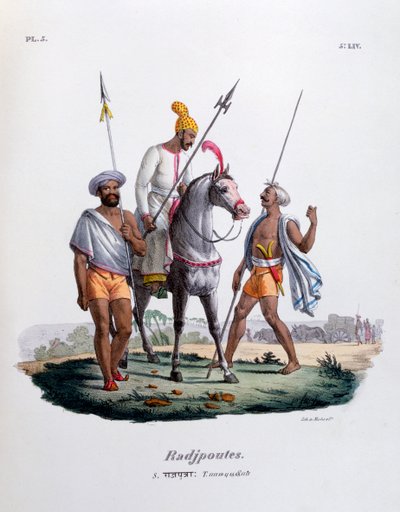 Rajput, 1828 da Marlet et Cie