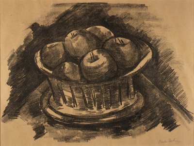Äpfel im Korb da Marsden Hartley