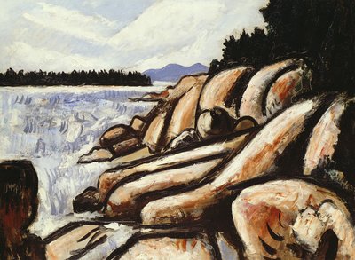 City Point, Vinalhaven, 1937-38 da Marsden Hartley