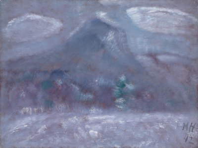 Monte Katahdin, tempesta di neve da Marsden Hartley