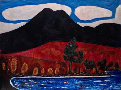 Monte Katahdin (Maine), Autunno #2 da Marsden Hartley