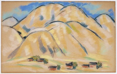 Colline del Nuovo Messico da Marsden Hartley