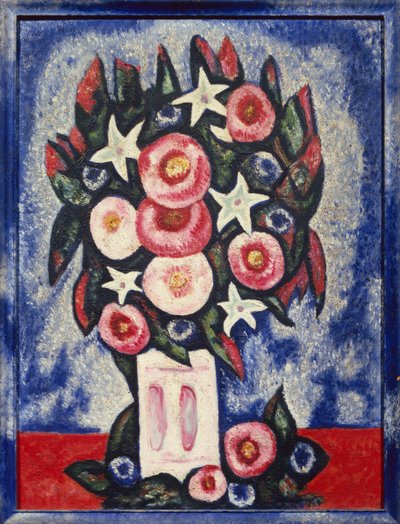 Notte e alcuni fiori da Marsden Hartley