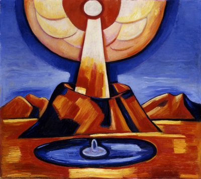Yliaster Paracelsus, 1932 da Marsden Hartley