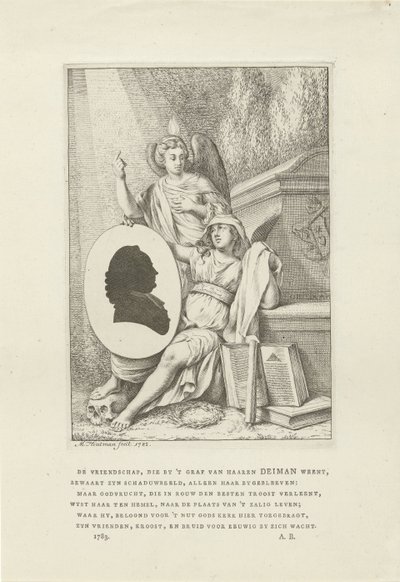 Monumento a Johan Diederich Deiman da Marten Houtman
