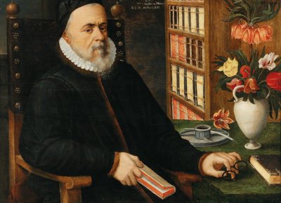 Ritratto di uno studioso Carolus Clusius 1526-1609 da Marten van Valckenborch