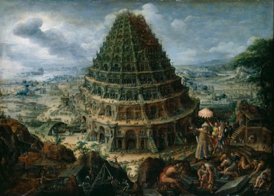La Torre di Babele da Marten van Valckenborch