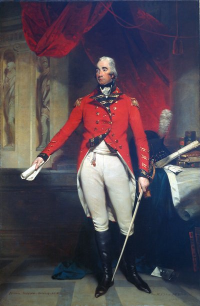 Francis Rawdon Hastings, 2° conte di Moira, c.1804 da Martin Archer Shee
