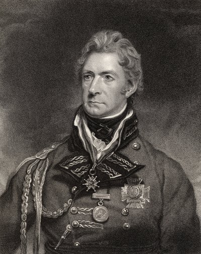 Sir Thomas Munro, 1° Barone, inciso da Henry Hoppner Meyer, da 