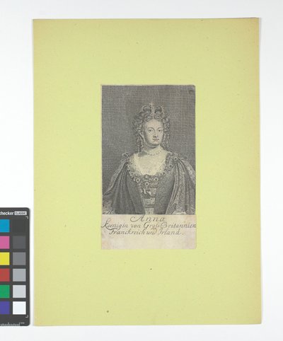 Anna Königin von Großbritannien, Frankreich und Irland da Martin Bernigeroth