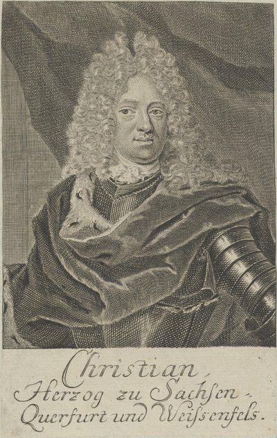 Christian von Sachsen-Weißenfels da Martin Bernigeroth