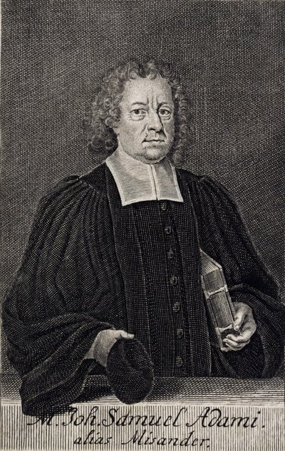 Johann Samuel Adami da Martin Bernigeroth