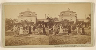 Residenza di Adelaide Phillipps, Marshfield, Massachusetts. da Martin Chandler