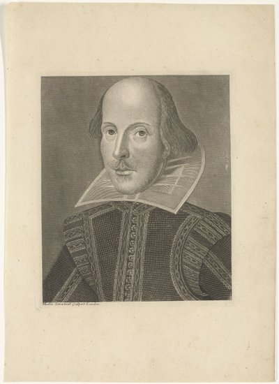 Ritratto di William Shakespeare da Martin Droeshout (II)
