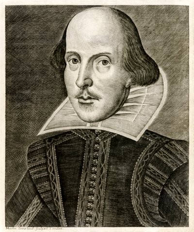 William Shakespeare dalla pagina del titolo di 