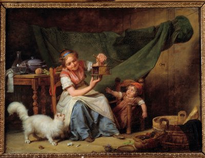 La donna e il topo da Martin Drölling