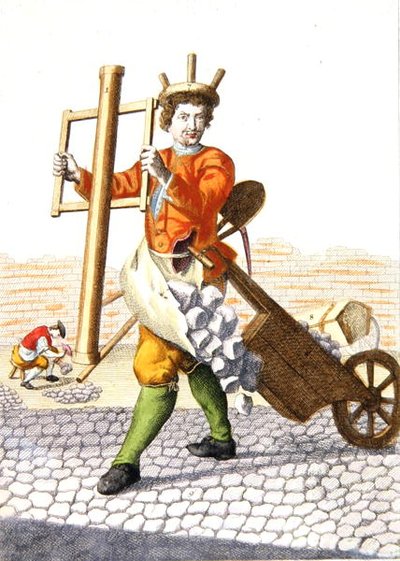 Un pavimentatore da Martin Engelbrecht