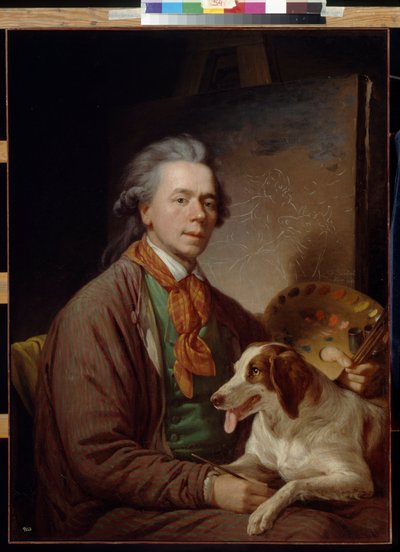 Autoritratto di Quadal, Martin Ferdinand (1736-1808) da Martin Ferdinand Quadal