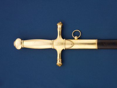 (dettaglio) della spada Wellington-Hardinge da Martin Guillaume Biennais