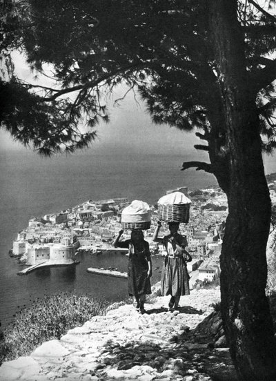 Dubrovnik, Croazia, 1937 da Martin Hurlimann