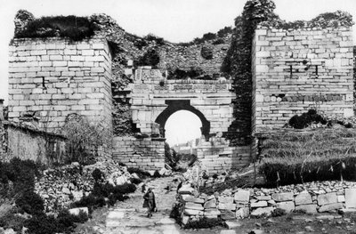 Porta, Efeso, Turchia, 1937 da Martin Hurlimann