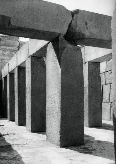 Tempio di granito, Giza, Egitto da Martin Hurlimann