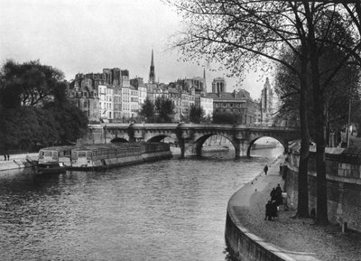 Île de la Cité, Parigi, 1937 da Martin Hurlimann
