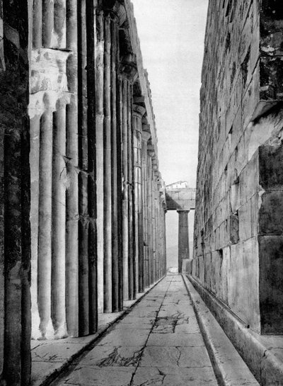 Il lato nord del Partenone, Atene da Martin Hurlimann