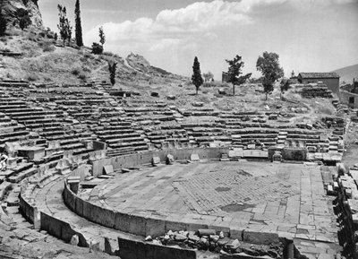 Teatro di Dioniso, Atene, 1937 da Martin Hurlimann