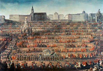 Ingresso cerimoniale di Isabella di Parma a Vienna per diventare sposa dell