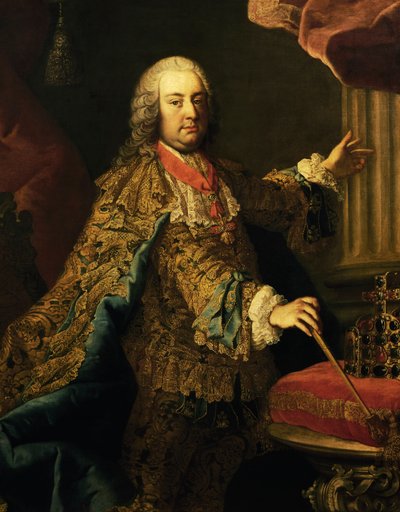 Ritratto di Francesco I, Sacro Romano Imperatore da Martin II Mytens or Meytens