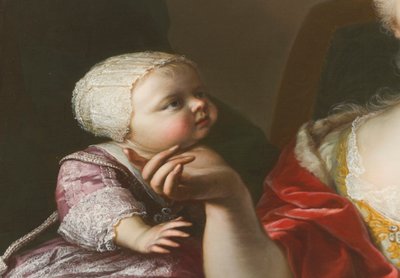 Ritratto della principessa Eleonora di Savoia (1728-1781) (dettaglio dal Ritratto di Polissena) da Martin II Mytens or Meytens