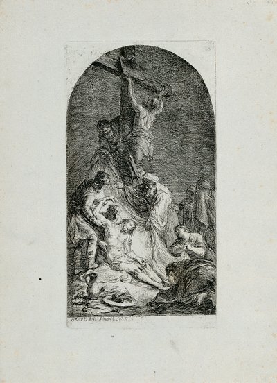 Deposizione dalla croce da Martin Johann Schmidt