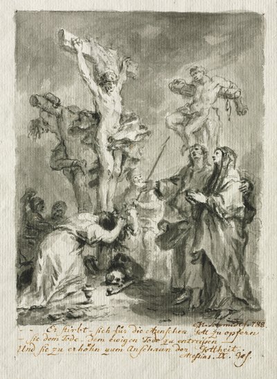 La crocifissione da Martin Johann Schmidt