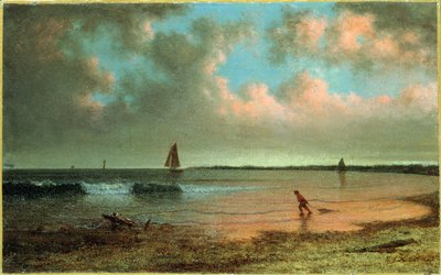 Scena costiera del New England da Martin Johnson Heade