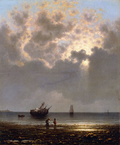 Sole che rompe le nuvole da Martin Johnson Heade