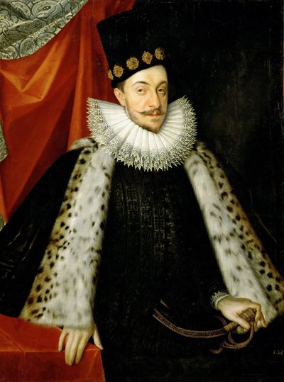 Ritratto di Sigismondo III Vasa, re di Polonia 1566-1632 da Martin Kober