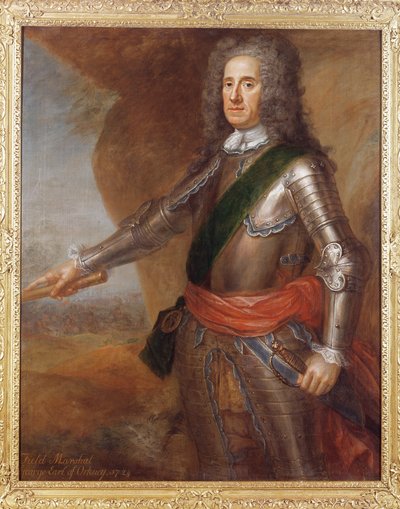 Il Maresciallo di Campo George Hamilton, Conte di Orkney, 1724 da Martin Maingaud