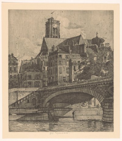 Veduta della Saint-Gervais a Parigi da Martin Monnickendam