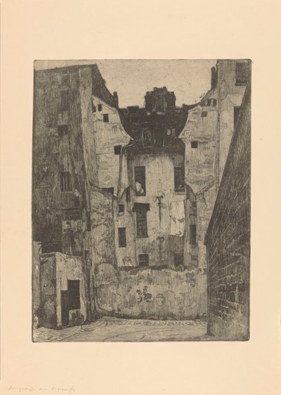 Impasse des Boeufs a Parigi da Martin Monnickendam