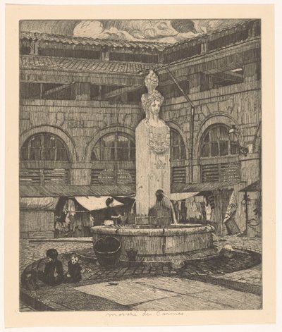 Marché des Carmes a Parigi da Martin Monnickendam