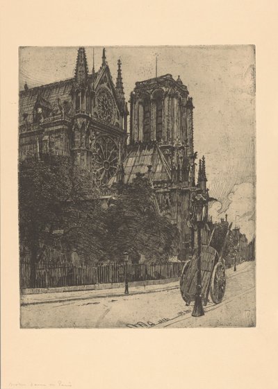 Notre-Dame di Parigi da Martin Monnickendam