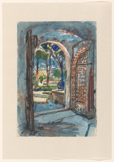 Porticina a S. Miniato da Martin Monnickendam