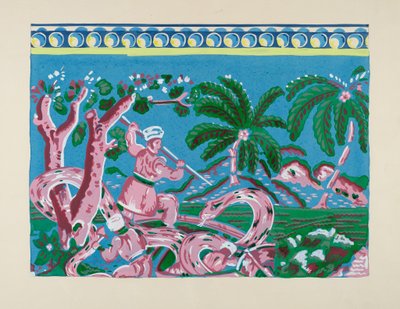 Carta per scatole da cappello, c. 1937 da Martin Partyka