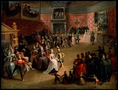 Il ballo di nozze, 1604 da Martin Pepyn