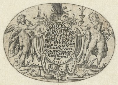 Pagina del titolo: Nev Thier Bvechlein da Martin Pleginck
