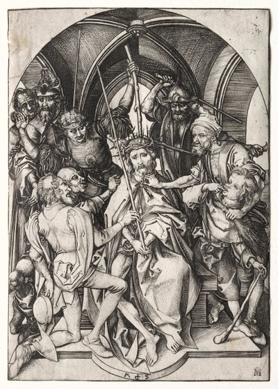 Cristo incoronato di spine da Martin Schongauer